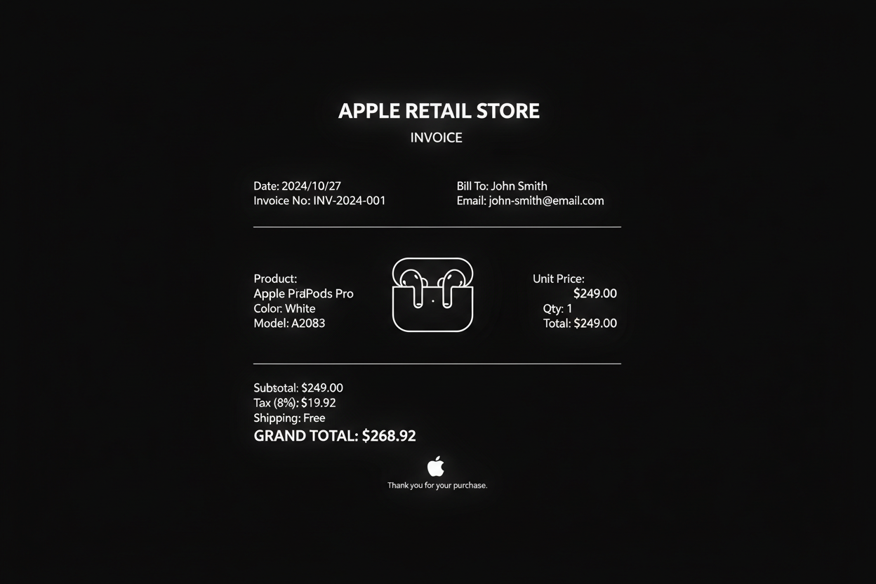 nee een bon van apple airpods